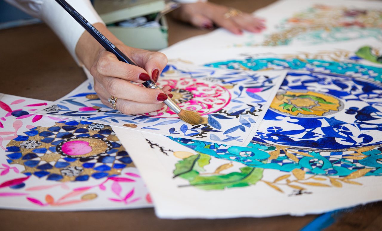 Detail d'oeuvre de l'artiste Inès Van Goor